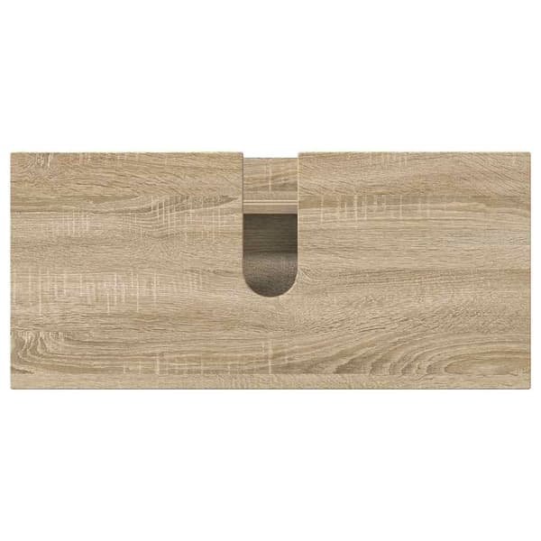 vidaXL Baderomsinnredningssett 5 pcs Sonoma eik 30 x 35 x 192 cm
