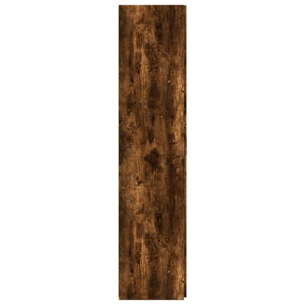 vidaXL Highboard røkt eik 80x42,5x185 cm konstruert tre