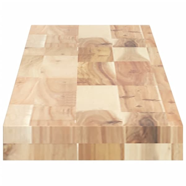 vidaXL Bordplate 160x20x4 cm rektangulær heltre akasie