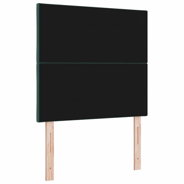 vidaXL LED huvuddyna Mörkgrön 90 cm Sammet