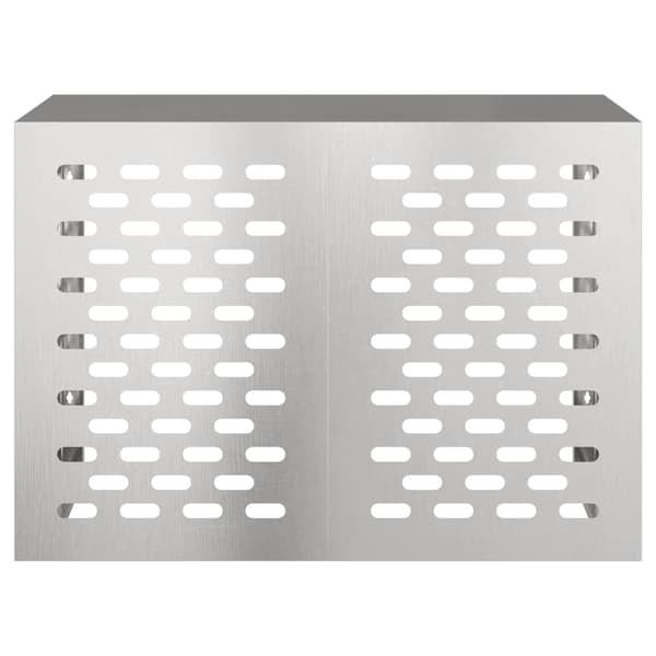 vidaXL Täckning för Luftkonditionering Silver 100 x 50 x 70 cm