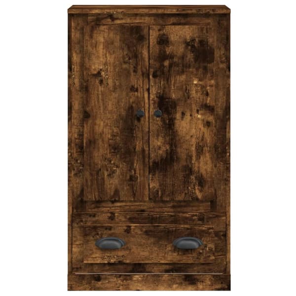 vidaXL Highboard røkt eik 60x35,5x103,5 cm konstruert tre