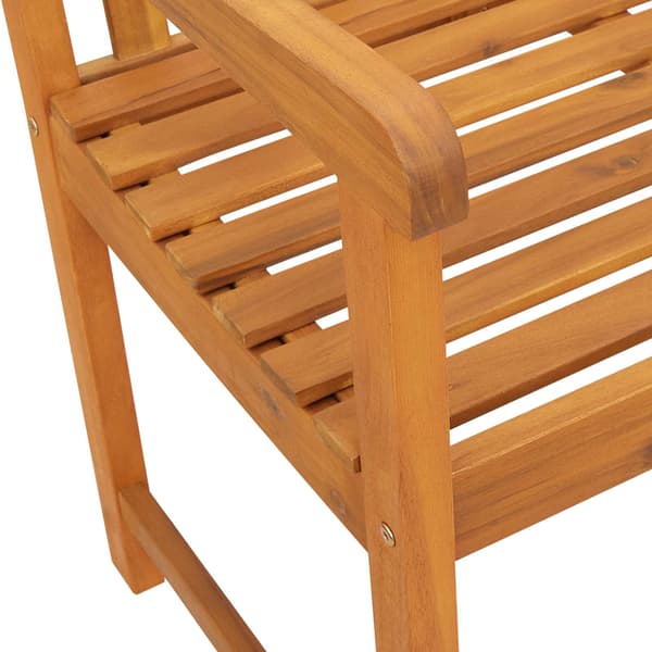 vidaXL Hagebenk Brun 110 x 56 x 90 cm Solid akasietre