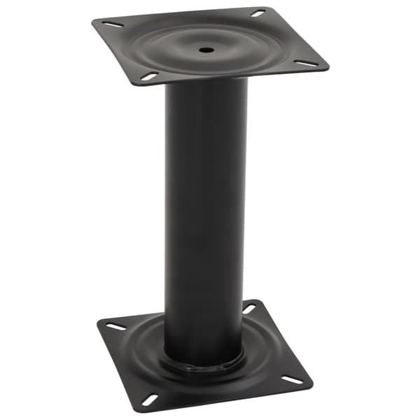 vidaXL Bas för båtsits svart 33 cm stål