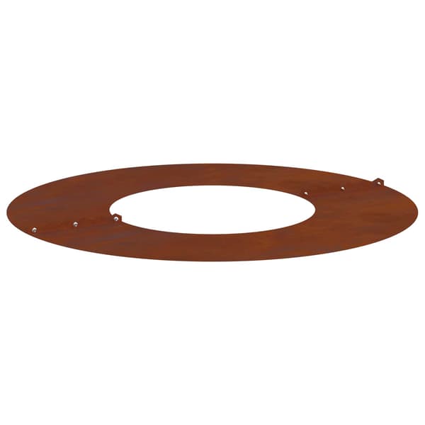 vidaXL passende for Flat Tre Ring Brun Ø30 / 60 cm Cortenstål