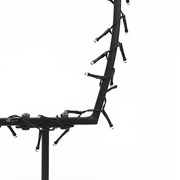 vidaXL Julelysdekorasjon med pigger meteor 115 LEDs 89 cm
