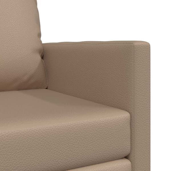 vidaXL Soffsäng 60cm Cappuccino Konstläder