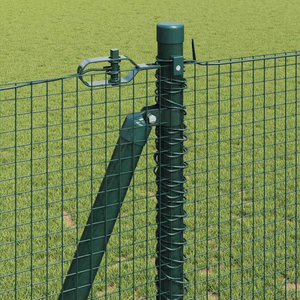 vidaXL Stängselstolpe Grön