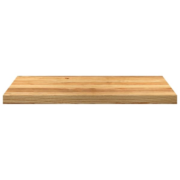 vidaXL Vinduskarmer 2 stk lysebrun 80x40x2 cm heltre eik