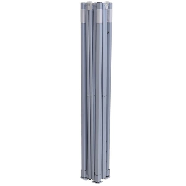 vidaXL Markise Hvit 3,5 x 2,5 m Metall