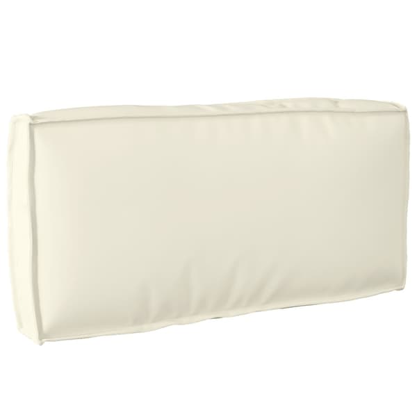 vidaXL Pallkuddset 2 pcs Kräm Oxford Tyg