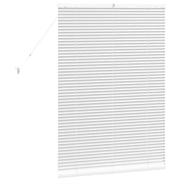 vidaXL Persienner Vit 130 x 85 cm Aluminium