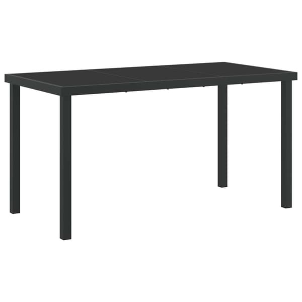 vidaXL Hage Spisegruppe 5 pcs Lysegrå polyrotting
