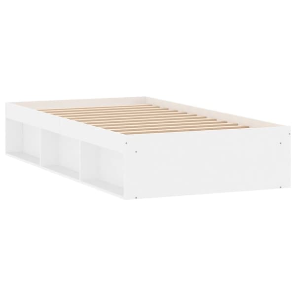 vidaXL Sengeramme hvit 90x200 cm