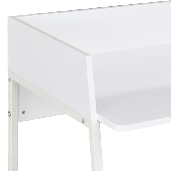 vidaXL Skrivbord vit 90x60x88 cm
