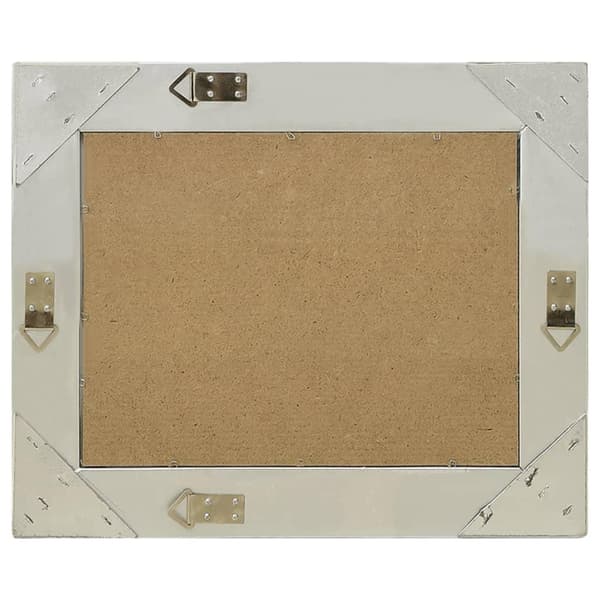 vidaXL Väggspegel barockstil 50x40 cm silver