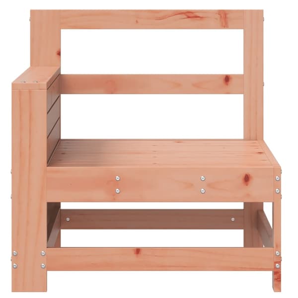 vidaXL Hagesofa med armlene og sidebord heltre douglasgran