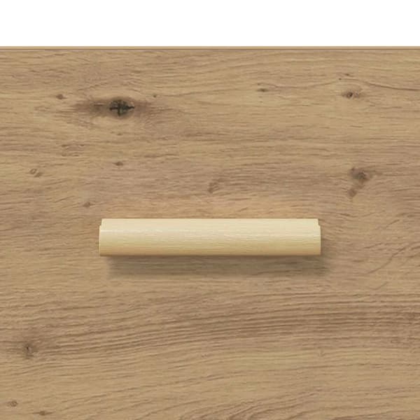 vidaXL Serviesskap artisan eik 34 x 34,5 x 90 cm Konstruert tre