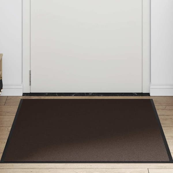 vidaXL Dørmatte brun 80x120 cm