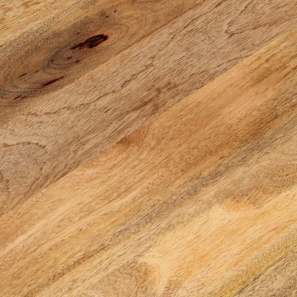 vidaXL Bordplate 100x50x3,8 cm oval heltre mango