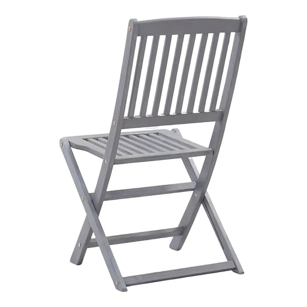 vidaXL Klappstoler 8 stk heltre akasie