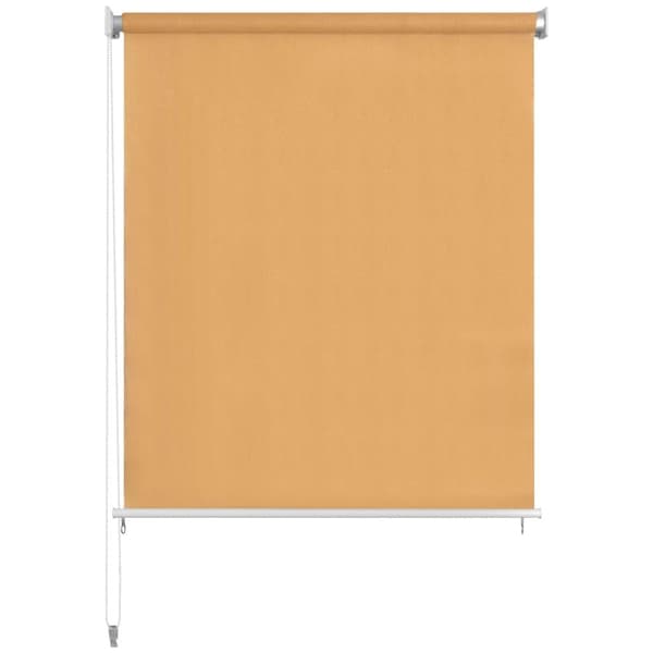 vidaXL Rullgardin utomhus 400x230 cm beige
