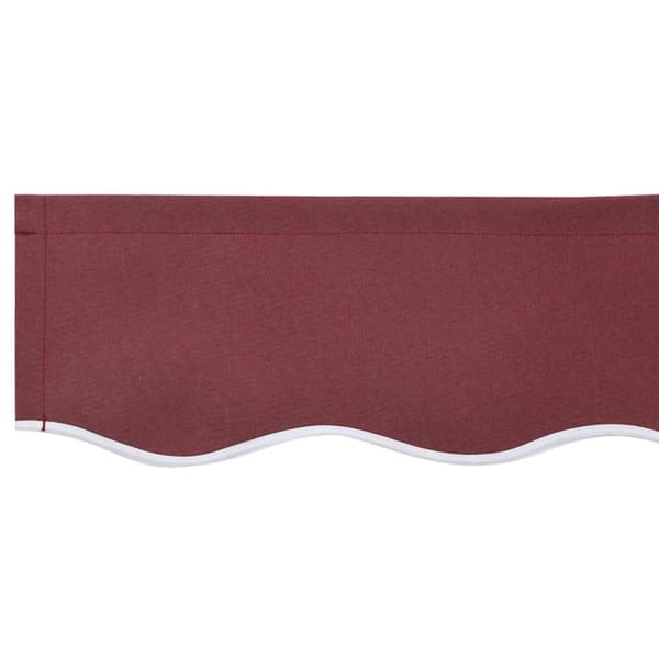 vidaXL Reserveduk til markise Burgunder 235 x 195 cm Polyester