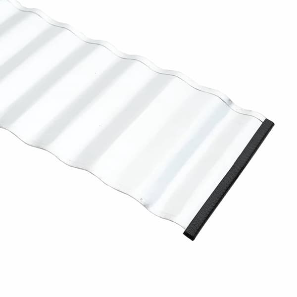vidaXL Gräsmattekant Silver 1000 x 20 x 0,03 cm