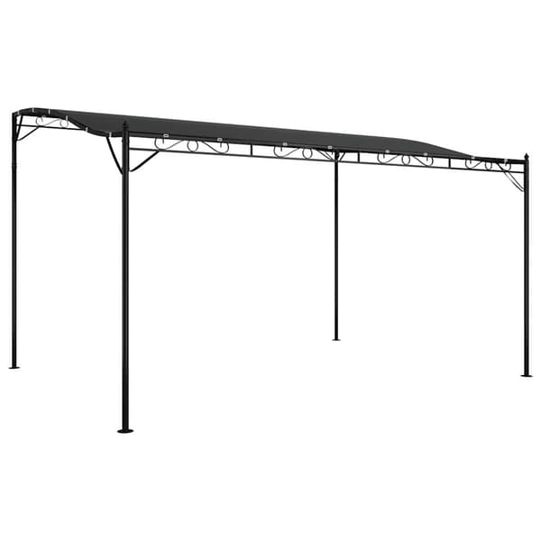 vidaXL Markis Vit 3 x 2,5 m Metall