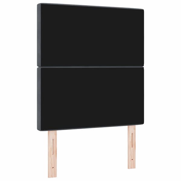 vidaXL Huvudgavel Mörkgrå 80 cm Sammet