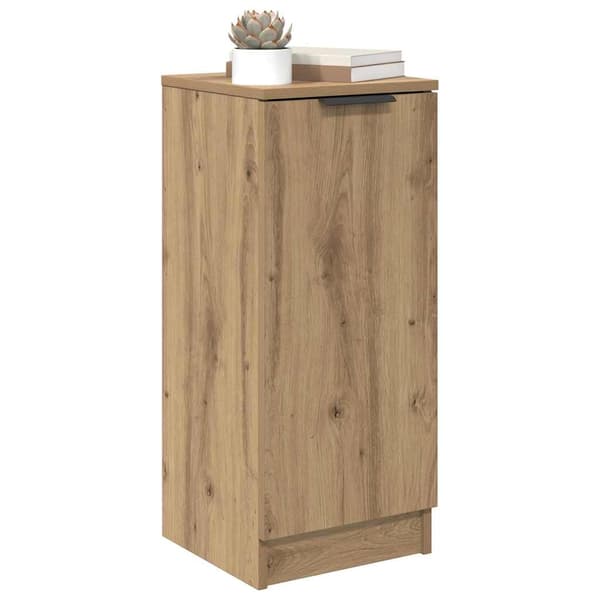 vidaXL Serviesskap Artisan Eik 30 x 30 x 70 cm Konstruert tre