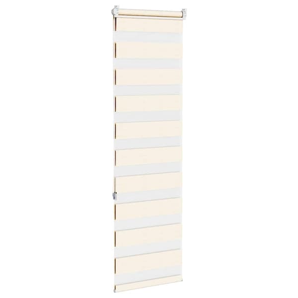 vidaXL Rullgardin zebra 40x150 cm tyg bredd 35,9 cm polyester