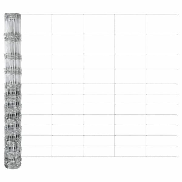 vidaXL Stängselstolpe Galvaniserad 25 x 1,4 m Stål