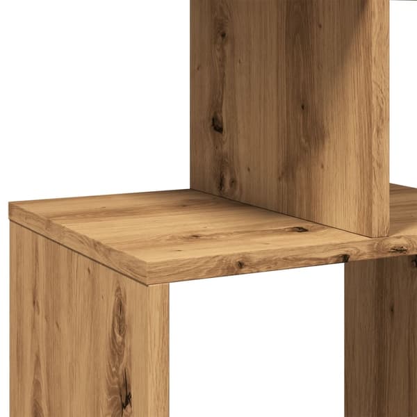 vidaXL Bokhylle artisan eik 92x29x188 cm konstruert tre