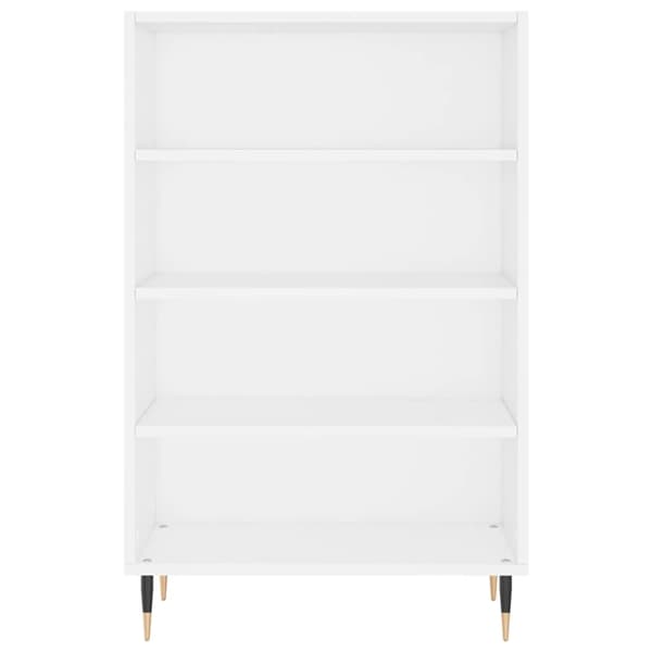 vidaXL Highboard hvit 57x35x90 cm konstruert tre