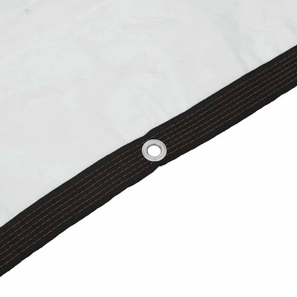 vidaXL Växtskydd med öljetter 3x5 m polyeten