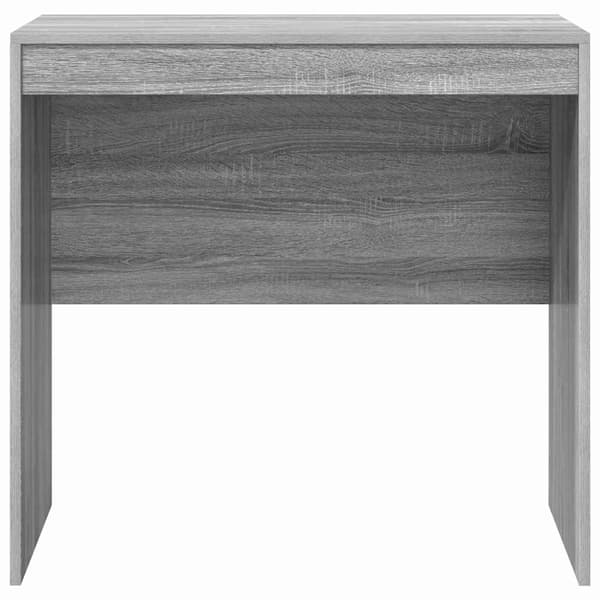 vidaXL Skrivebord Grå Sonoma 80 x 50 x 76 cm