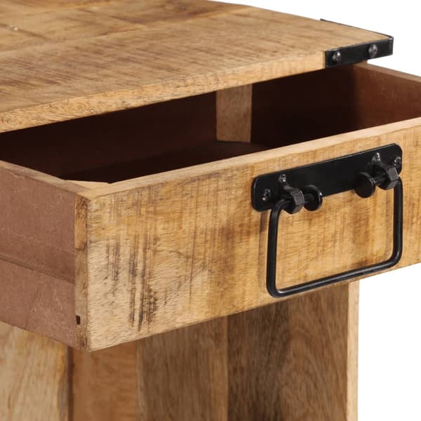 vidaXL Nattbord 40x30x37 cm heltre mango