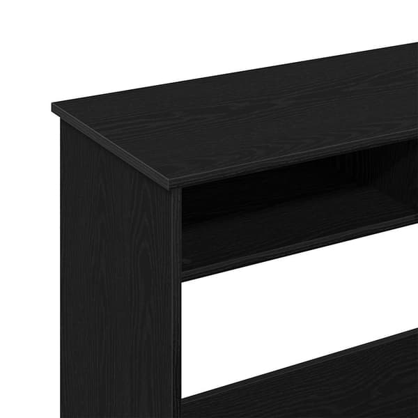 vidaXL Skrivebord svart 80x40x75 cm sponplate