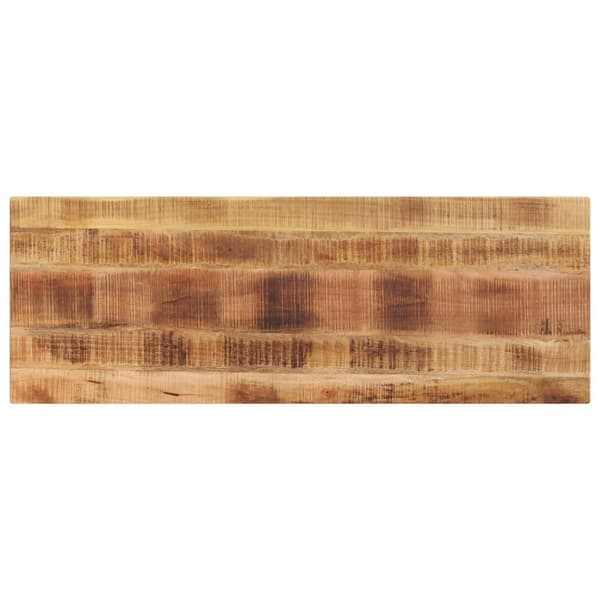 vidaXL Bordplate 140x50x3,8 cm rektangulær grovt heltre mango