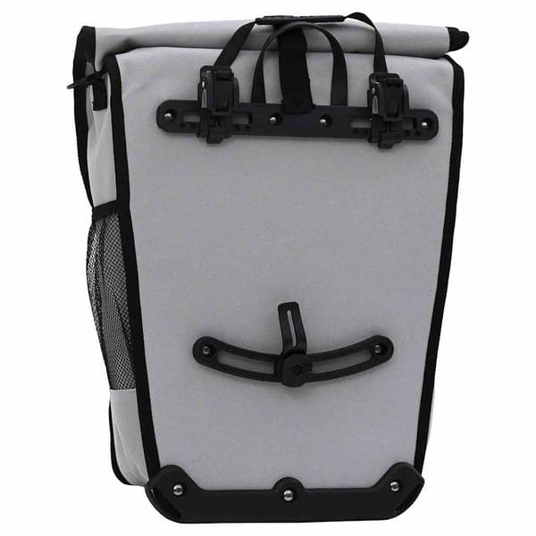 vidaXL Cykelväska Grå 34 x 16 x 59 cm Polyester