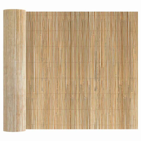 vidaXL Bambuaita Luonnollinen 400 x 125 cm Bambu