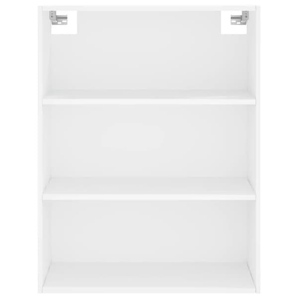 vidaXL Highboard hvit 69,5x34x180 cm konstruert tre