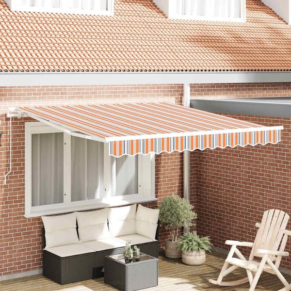 vidaXL Markis Flerfärgsdesign 300 x 250 x 165 cm Polyester