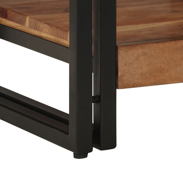 vidaXL Kaffebord Brun 40 x 40 x 38 cm Solid akasietre