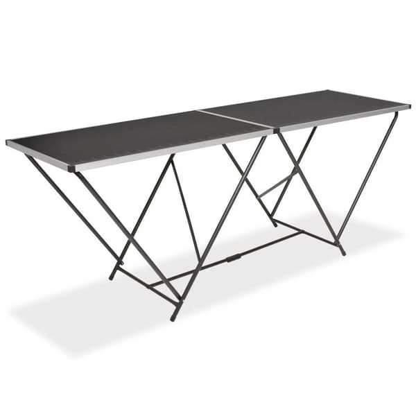 vidaXL Foldbart tapetbord MDF og aluminium 200x60x78 cm