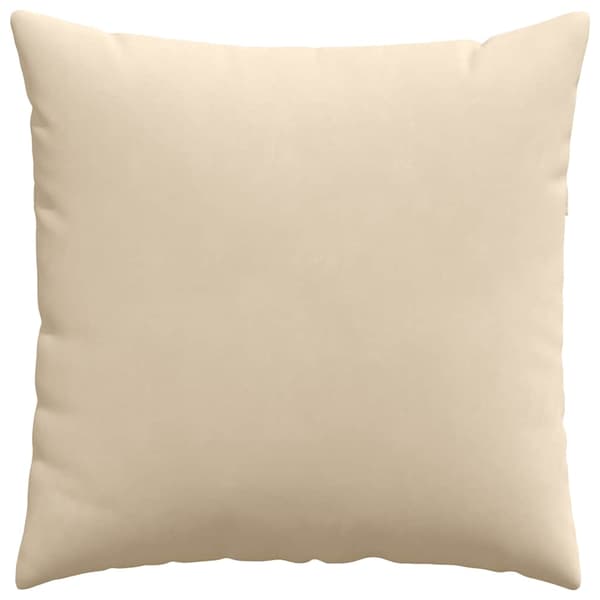vidaXL Soffkuddar 2 st Kräm 60 x 60 cm tyg