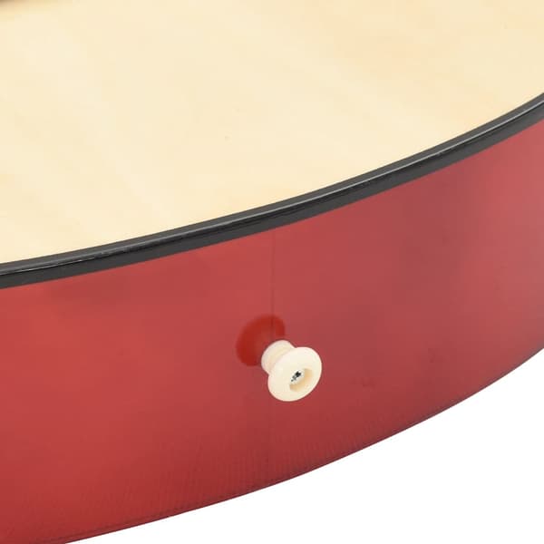 vidaXL Akustisk gitarr 12 delar med 6 strängar western 38"