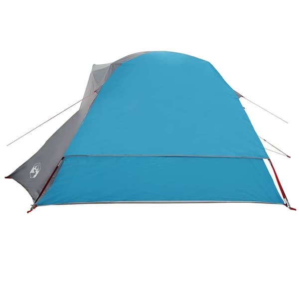 vidaXL Campingtelt 6 personer blå vanntett