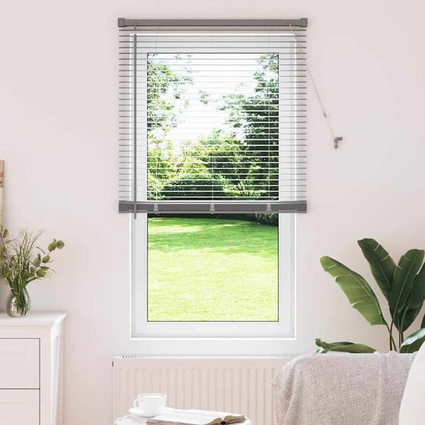 vidaXL Persienner Silver 175 x 75 cm Aluminium